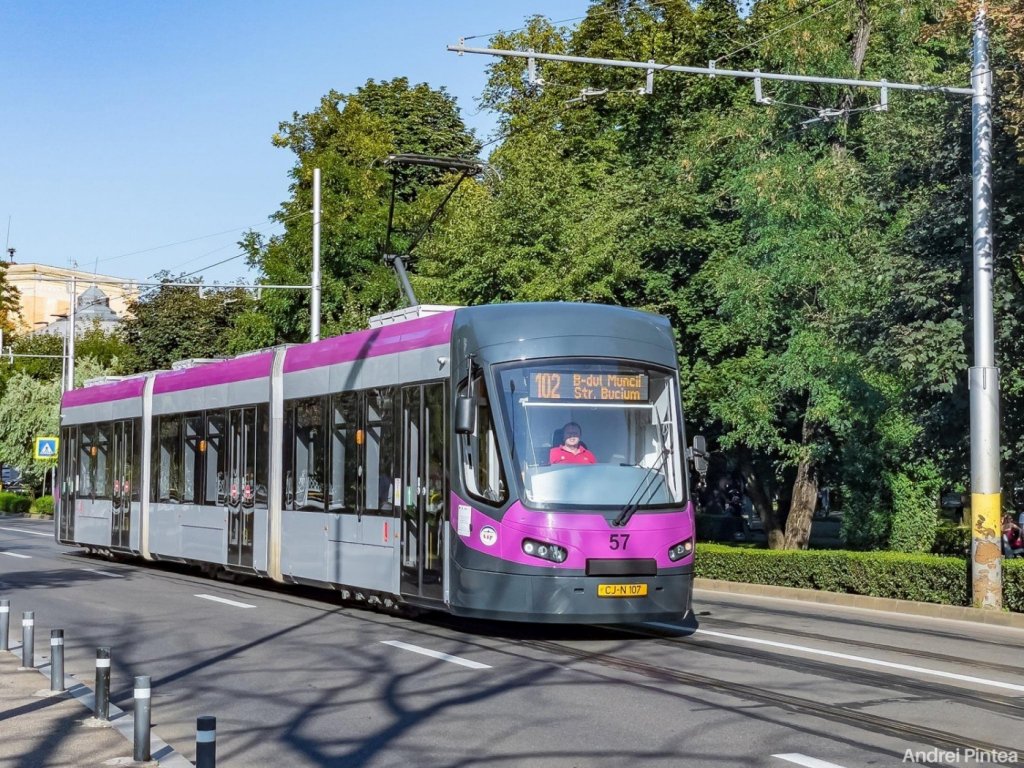Benzi dedicate pentru tramvaie în Cluj, pe modelul Istanbul