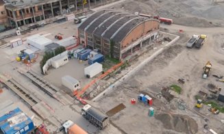 Cum arată șantierul RIVUS Cluj-Napoca: Cele mai NOI IMAGINI cu lucrările celui mai spectaculos proiect de regenerare urbană din România