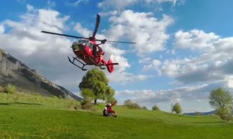 Incident grav: un bărbat din Florești s-a prăbușit cu deltaplanul după ce s-a agățat de un copac. SMURD-ul a intervenit