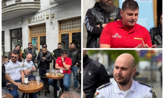 Motocicliștii din Cluj s-au întâlnit cu polițiștii „în afara orelor de program”, la o cafea. Ce au discutat