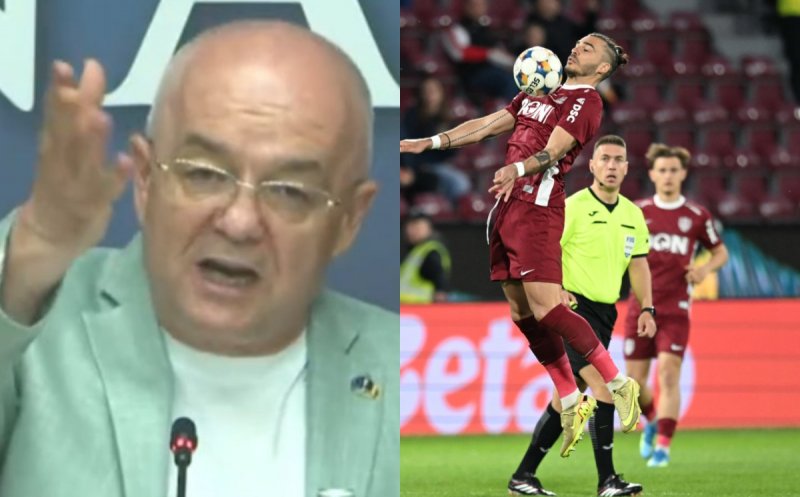Emil Boc, reacție explozivă la adresa arbitrului după meciul CFR - U Cluj: "Oare unde ați uitat al doilea cartonaș galben pentru Muhar? Recomandăm un complex de vitamine..."