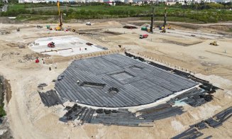 Lucrările la Spitalul Pediatric Monobloc din Cluj avansează în ritm alert. Tișe: „Suntem în grafic”