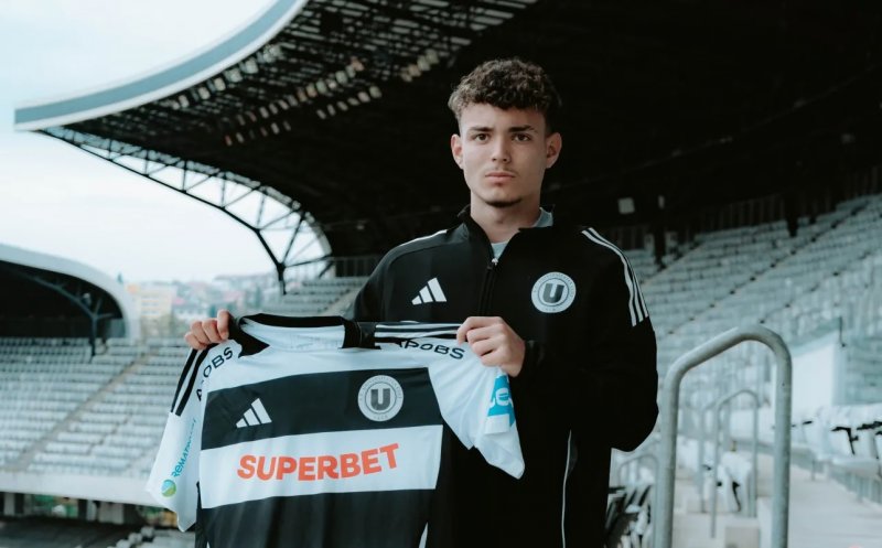 "U" Cluj mizează pe viitor. Eduardo Bodnar a semnat primul contract de profesionist