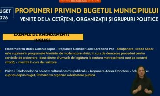 A fost aprobat BUGETUL municipiului Cluj-Napoca pentru 2026. VEZI lista de proiecte finanțate