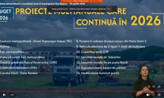 A fost aprobat BUGETUL municipiului Cluj-Napoca pentru 2026. VEZI lista de proiecte finanțate