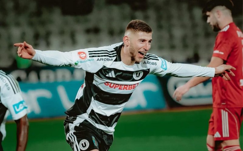 Cât de gravă e accidentarea lui Jovo Lukic. "U" Cluj încearcă să îl recupereze cât mai repede