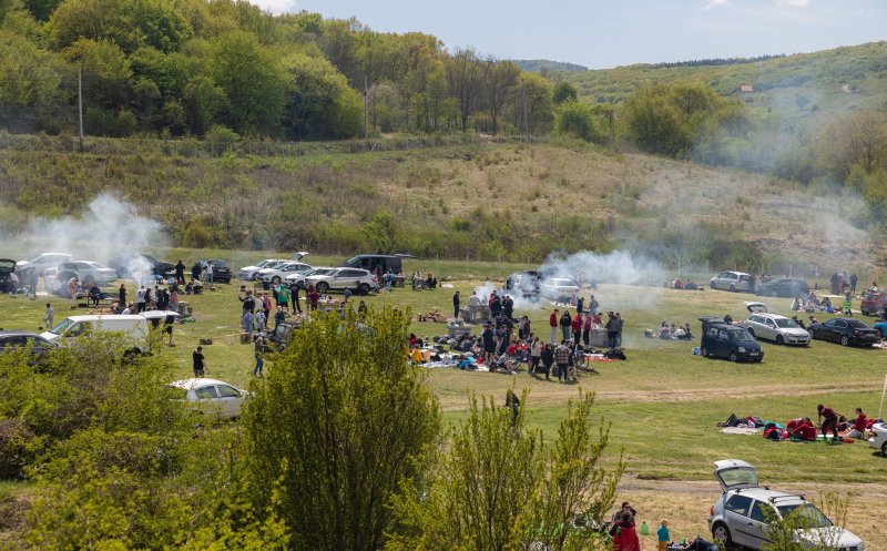 1 Mai la Cluj-Napoca în IMAGINI. Relaxare, soare și grătare