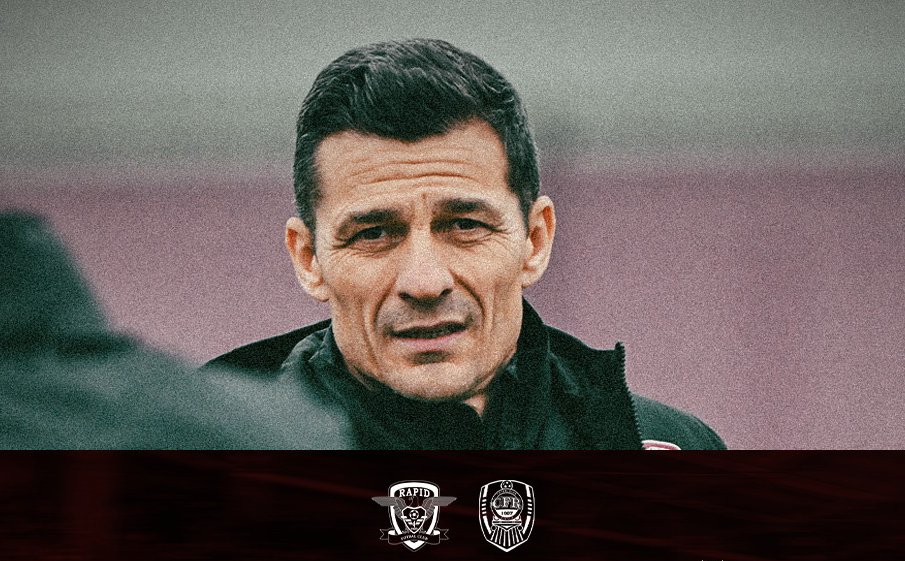 7 jucători de la Rapid, la infirmerie, înaintea meciului cu CFR Cluj