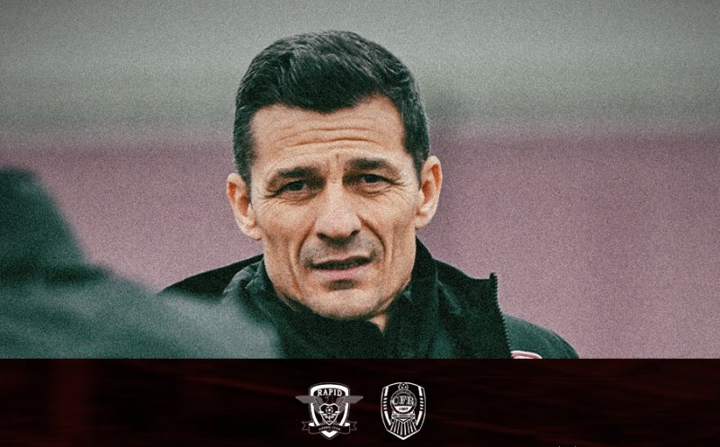 7 jucători de la Rapid, la infirmerie, înaintea meciului cu CFR Cluj