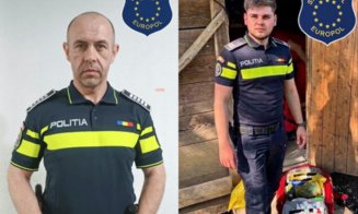 Doi polițiști din Cluj au intervenit în ultima clipă și au salvat viața unui bărbat aflat în stare critică
