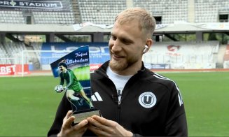Edvinas Gertmonas, portarul U Cluj, a câștigat Trofeul Helmut Duckadam în 2026!
