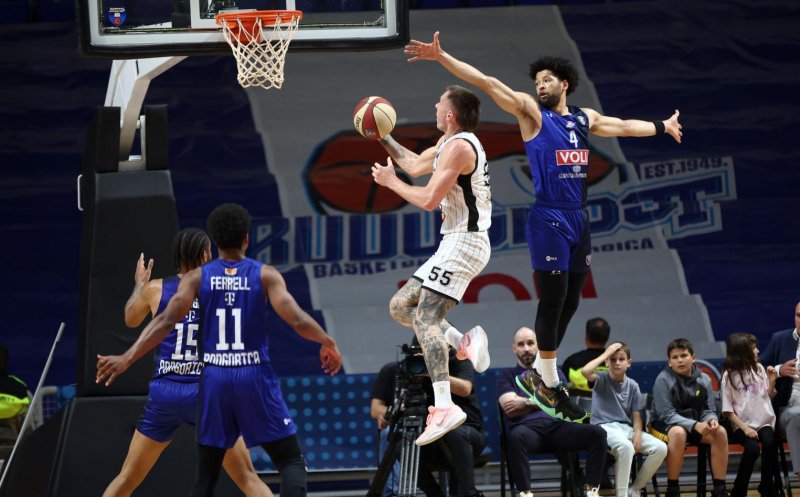U-BT joacă azi pentru menținerea în play-off-ul ABA League. Duel cu Buducnost pentru clujeni