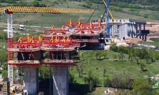 Autostrada Transilvania între Nădășelu și Topa Mică, captivă între grinzi și termene-limită: viaductele Ozaltin decid deschiderea lotului