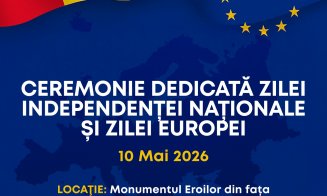 Cum sărbătorește Turda Ziua Independenței Naționale a României și Ziua Europe: Program evenimente