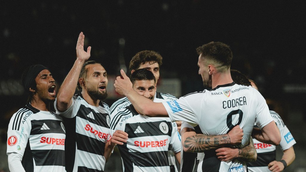 Doi jucători de la "U" și unul de la CFR Cluj, incluși în echipa ideală a etapei