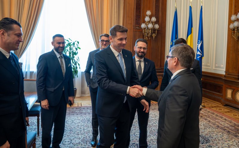 Mircea Abrudean, gazdă la Senat pentru președintele Parlamentului Rep. Moldova: „Avem nevoie de stabilitate și parteneriate solide”