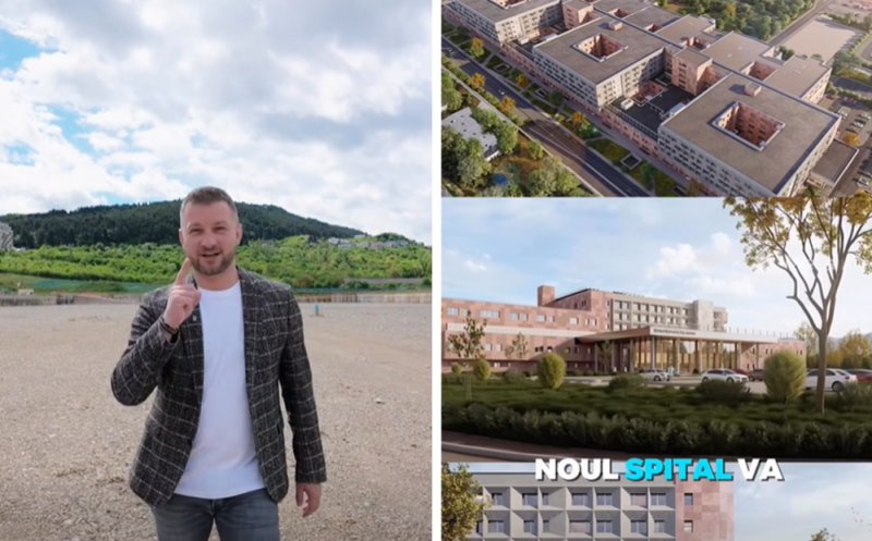 Primarul Floreștiului, după semnarea contractului pentru Spitalul Regional de Urgență Cluj: „Urmează lucrările pentru ridicarea spitalului”