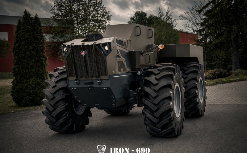 Dronă terestră "made in Transilvania". IRUM intră pe piața industriei de apărare cu un vehicul pentru misiuni defensive fără șofer