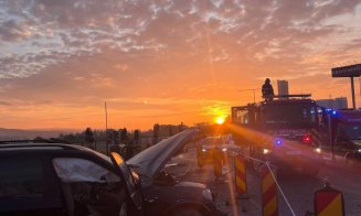 Cum s-a produs accidentul de la ieșirea din Florești: șofer străin băut la volan, 6 în mașină