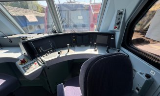 Cum arată cele două noi locomotive Alstom fabricate pentru România, care vor circula și prin Cluj-Napoca