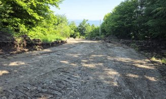Un alt drum județean din Cluj va fi asfaltat în integralitate. Duce la un important obiectiv turistic