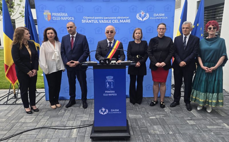 Un nou cămin modern pentru seniorii Clujului. A fost inaugurat Centrul „Sfântul Vasile cel Mare” de pe Calea Baciului