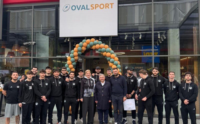 Alin Tișe, întâlnire cu echipa de handbal a Universității Cluj: „Pe lângă fotbal sau baschet, Clujul are și alte echipe foarte bune care trebuie sprijinite”