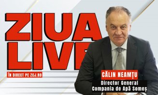 Călin Neamțu, directorul Companiei de Apă Someș, vine la ZIUA LIVE