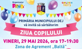 Eveniment dedicat copiilor, în Zona de Agrement ,,Baltă” din Dej: muzică, dans, teatru, ateliere și distracție pentru cei mici