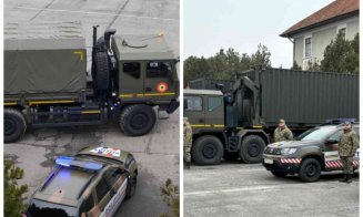 Convoaie militare de mari dimensiuni pe drumurile din Cluj. Ce trebuie să știe toți șoferii