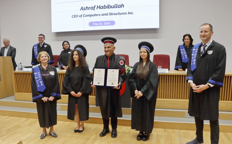 Inginerul din spatele programelor care proiectează clădiri în toată lumea, premiat la Cluj. UTCN i-a acordat titlul de Doctor Honoris Causa lui Ashraf Habibullah
