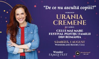 Urania Cremene vine la Wonder Family Fest cu workshopul „De ce nu ascultă copiii?”/ Ofertă exclusivă la festival de Ziua Copilului