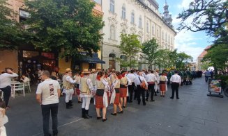 Parada Jubileului a adus spiritul din Köln în centrul Clujului. 50 de ani de parteneriat, celebrați prin muzică, dans și tradiții