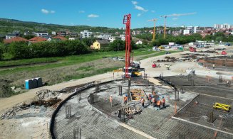 Avansează lucrările la Spitalul Pediatric Monobloc. Tișe: „Ne bucurăm că a intrat în linie dreaptă” / VIDEO de pe șantier