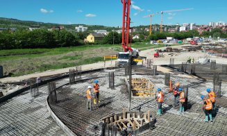 Avansează lucrările la Spitalul Pediatric Monobloc. Tișe: „Ne bucurăm că a intrat în linie dreaptă” / VIDEO de pe șantier