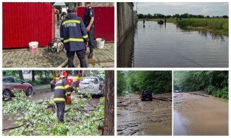 Furtunile au făcut ravagii în mai multe județe: 29 de localități, inclusiv din Cluj, afectate