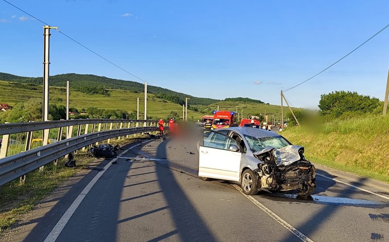 ACCIDENT cumplit în Cluj! Un motociclist a murit în urma unui impact violent cu o mașină