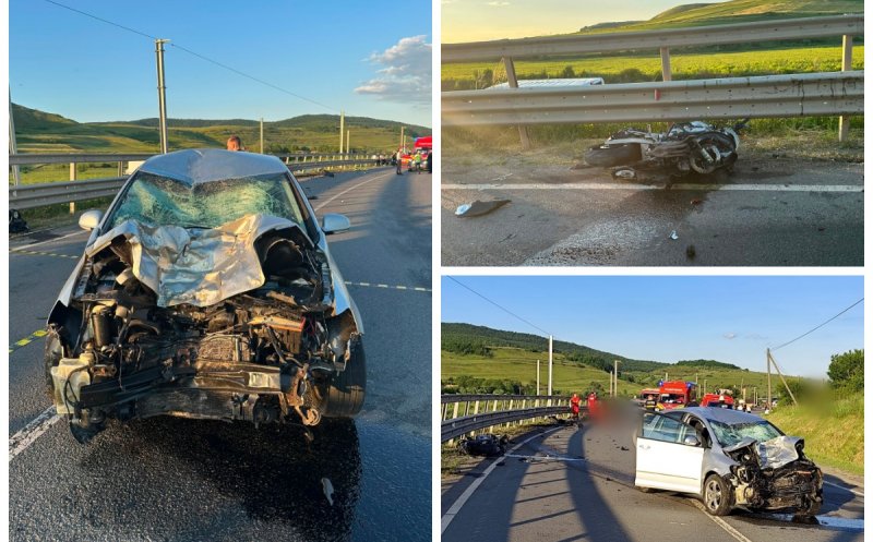 Cum s-a produs accidentul mortal din localitatea Mera, Cluj, în urma căruia un motociclist de 36 de ani a decedat