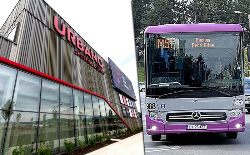 Cursele de bus CTP ar trebui să intre în parcul comercial URBANO Shopping & Living / Sondajul primarului din Gilău