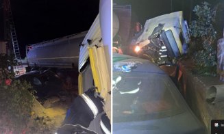 Tragedie pe "Drumul Morții” Cluj–Oradea: O clujeancă a murit după impactul devastator dintre un TIR, o cisternă și două autoturisme