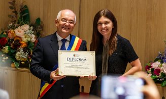 Simona Halep, Cetățean de Onoare al Clujului. Mesajul emoționant al fostei campioane: „Clujul este acasă pentru mine”