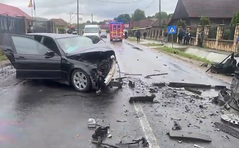 Cum s-a produs accidentul GRAV din Gârbău cu victime încarcerate / Șofer băut și cu permisul suspendat