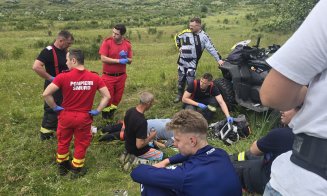 Accident cu un ATV în Cluj. Un bărbat a ajuns la spital după intervenția echipajelor SMURD