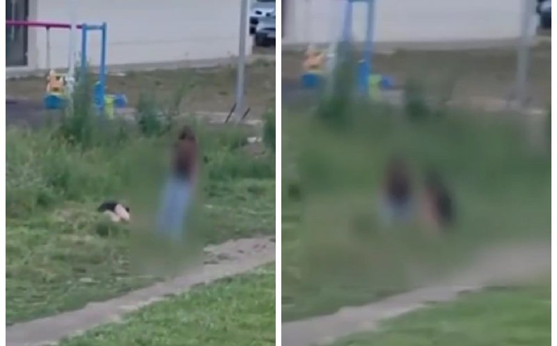 „Vă rog, ajutați-mă”: Scene îngrijorătoare în Cluj, după ce o adolescentă este abandonată de prietene și se prăbușește pe gazon