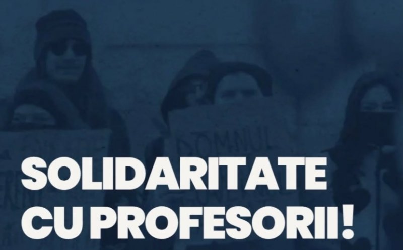 Protest la Cluj împotriva „legii Bolojan” din Educație. Studenții ies în stradă să ceară anularea măsurilor de austeritate
