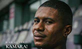 Încă o plecare de la CFR Cluj. Mohamed Kamara, prezentat oficial de Rapid