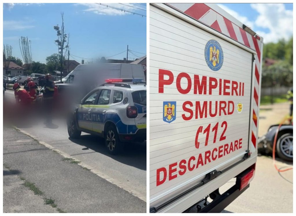 Cum s-a produs accidentul de pe strada Plevnei din Cluj-Napoca, în urma căruia un motociclist a fost rănit