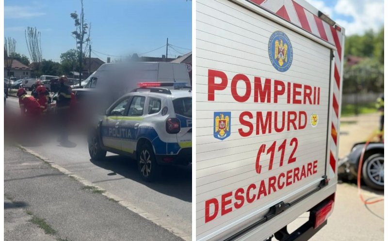 Cum s-a produs accidentul de pe strada Plevnei din Cluj-Napoca, în urma căruia un motociclist a fost rănit