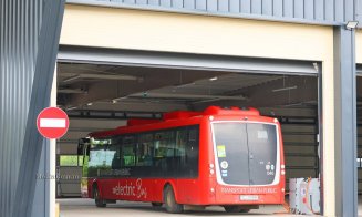 Autobuzele electrice din Turda au casă nouă. Noua autobază TUP, inaugurată