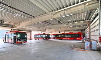 Autobuzele electrice din Turda au casă nouă. Noua autobază TUP, inaugurată